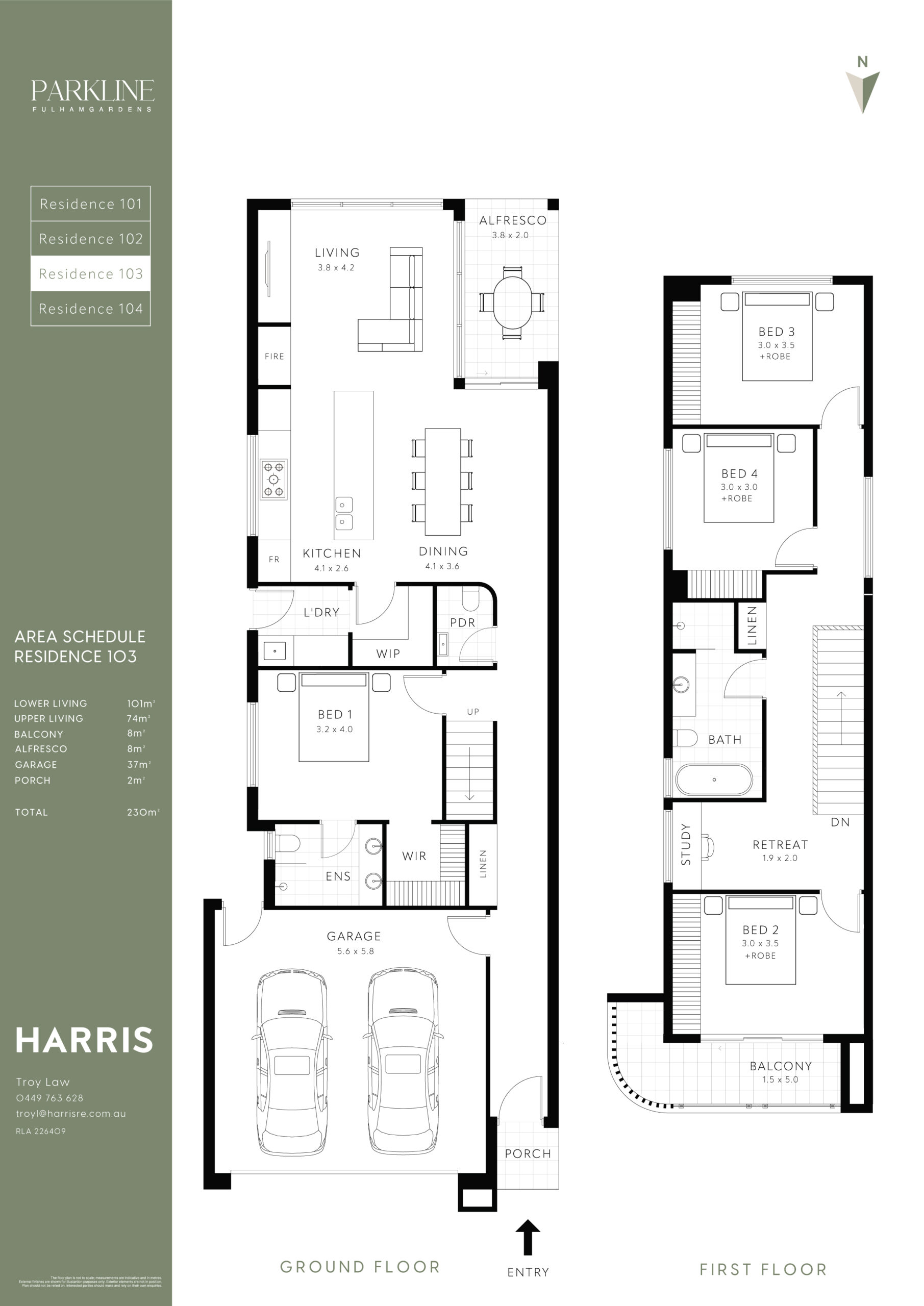 Res 103_Floor Plans