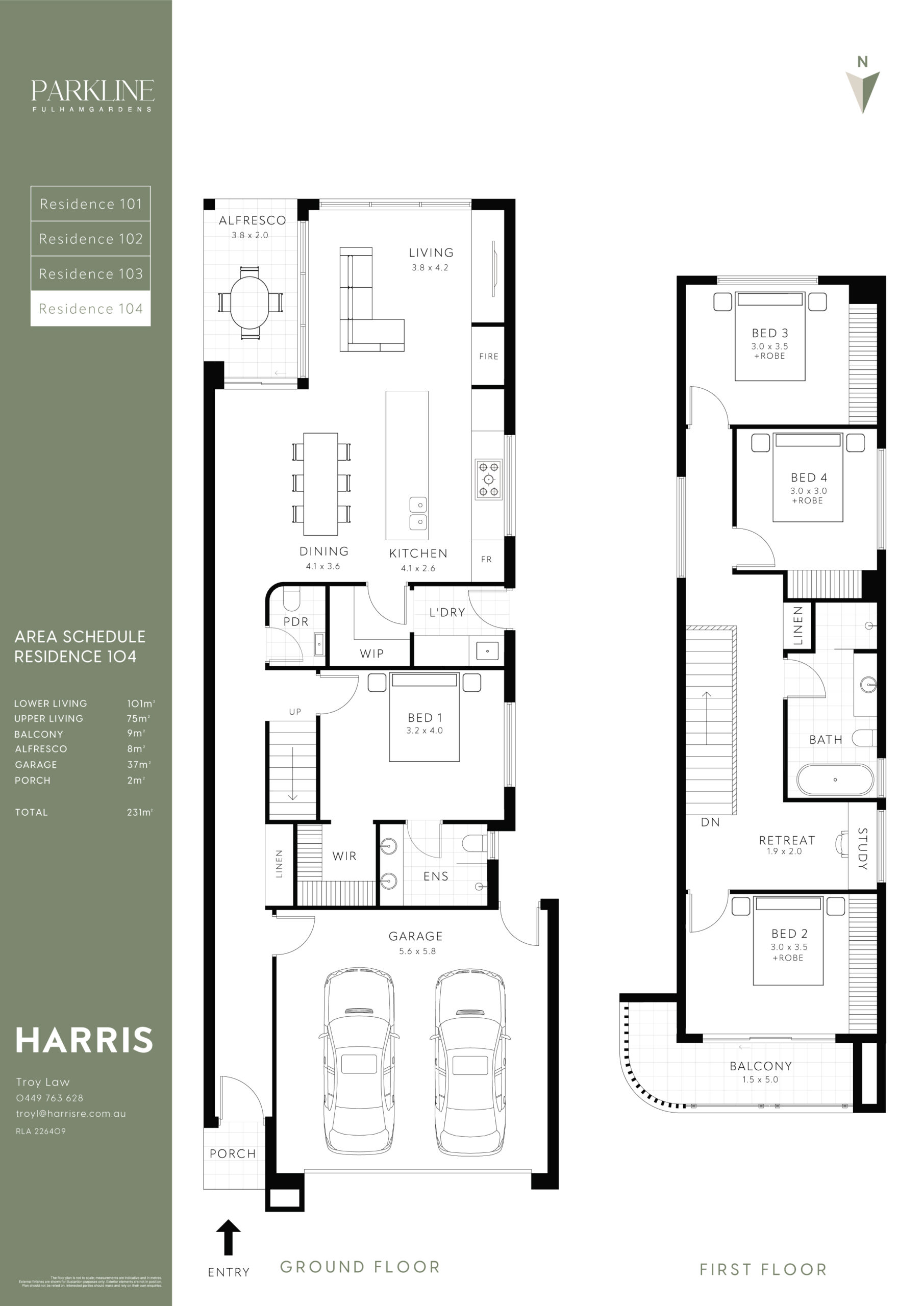 Res 104_Floor Plan
